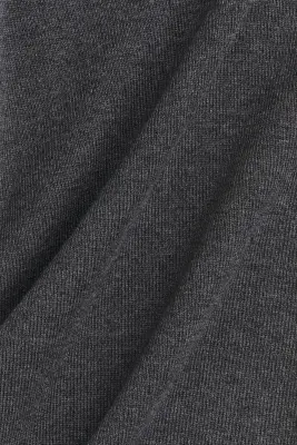 Pantalon en maille fine - Gris foncé — photo 5
