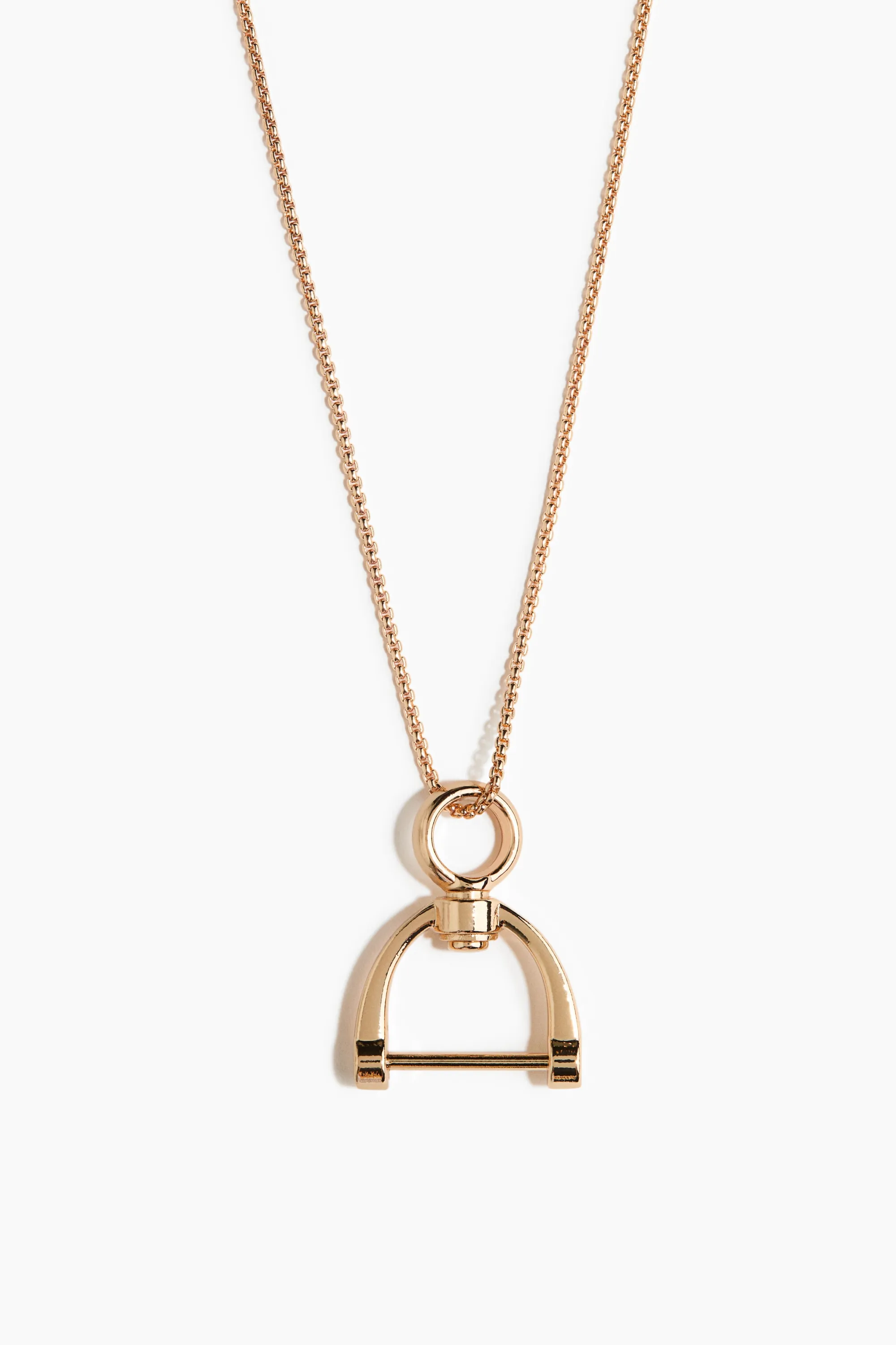 Collier avec pendentif - Doré