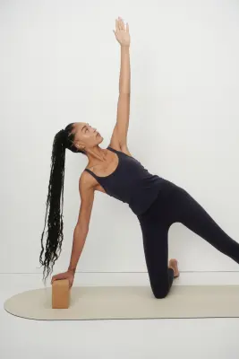 Débardeur avec soutien-gorge intégré SoftMove™ - Brume violette — photo 3