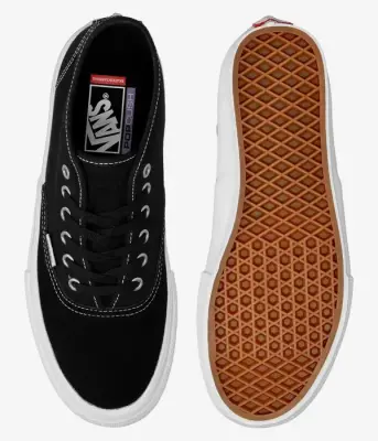 chaussure Vans Skate authentic mid – black — photo 2