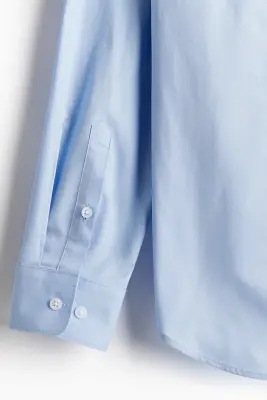 Chemise Slim Fit - Bleu clair — photo 1