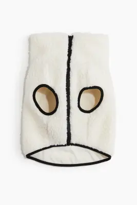 Veste pour chien en tissu Teddy bear - Blanc — photo 1