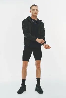 T-shirt de sport en mesh DryMove™ - Bleu foncé — photo 2