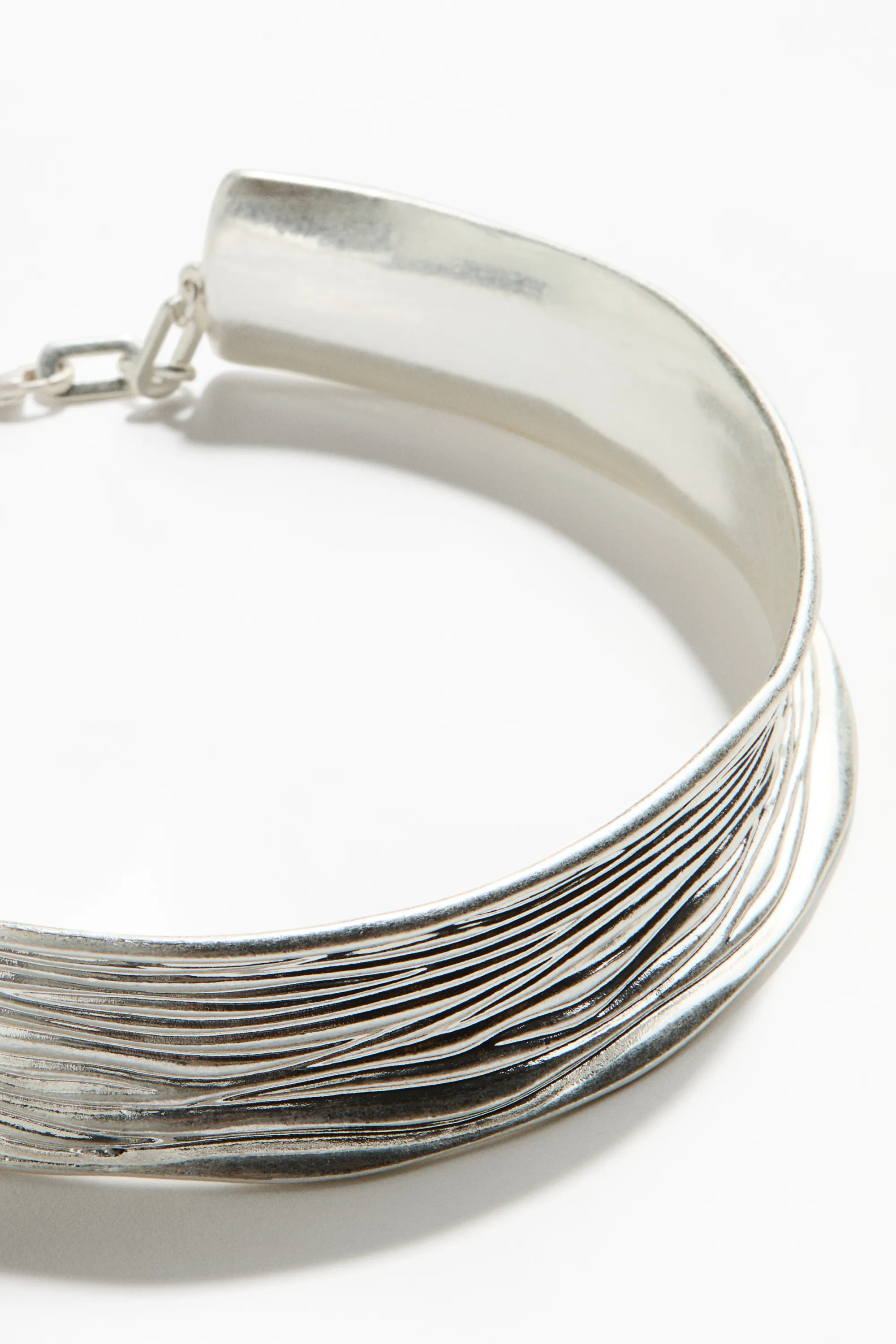 Collier rigide - Argenté