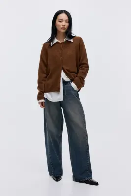 Gilet loose - Marron — photo 2
