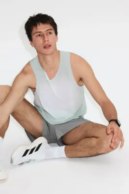 Débardeur de running CoolMove™ - Menthe clair — photo 3