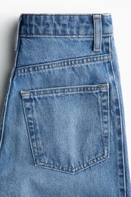 Short Bermuda en denim - Bleu denim clair — photo 4