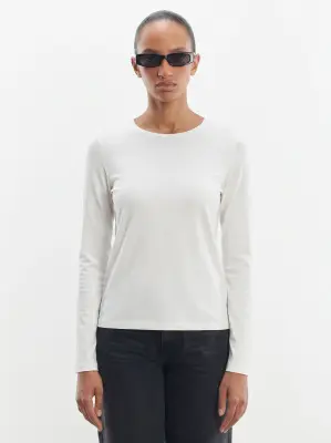 T-shirt en viscose et élasthanne