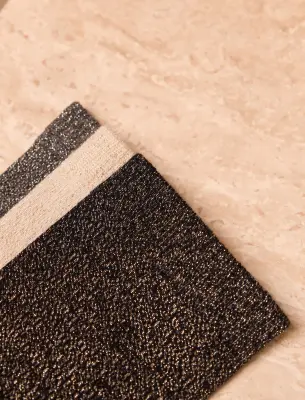 Pack chaussettes lurex - Noir, gris & doré — photo 2