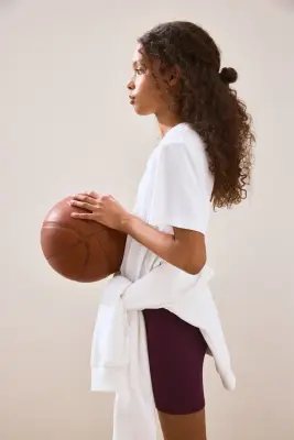 T-shirt de sport Loose Fit SoftMove™ - Blanc — photo 3