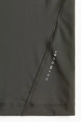 T-shirt de sport Compression Fit DryMove™ - Olive foncé — photo 4