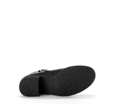 Bottines Gabor 34.660.27 Noires - Cuir Lacets Zip Grande Pointure Femme — photo 5