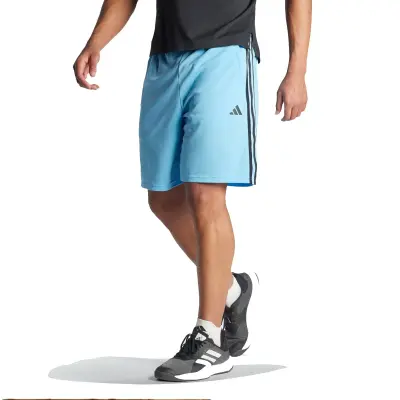 ADIDAS SHORT BASKET GRANDE LONGUEUR Bleu — photo 2