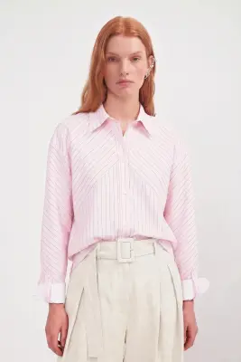 Chemise Ivy Rosy Stripes — photo 2