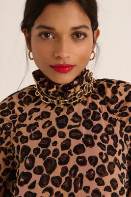Collier Hélène doré — photo 3