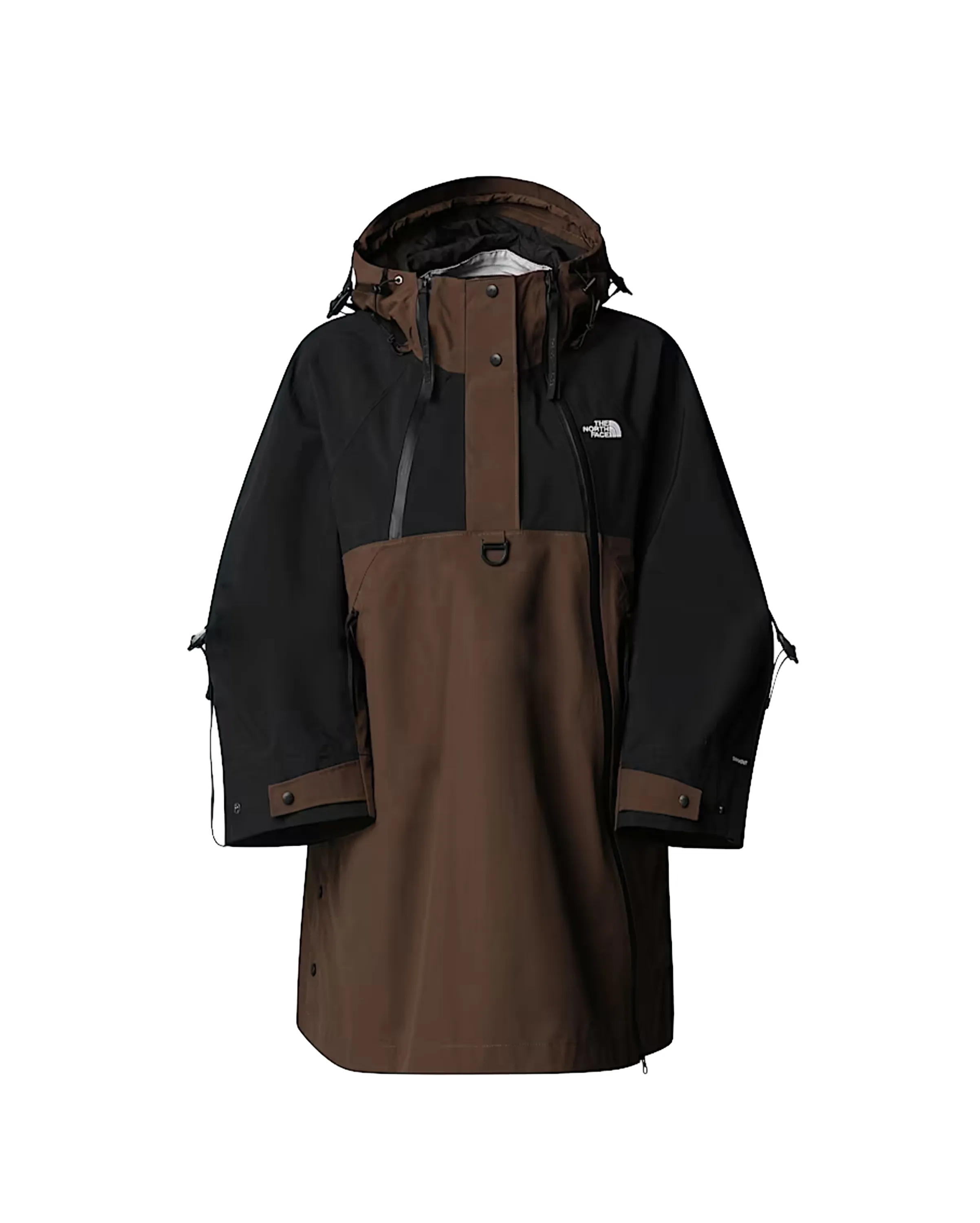 W Dryvent Hardshell Cape Coat  AP Smokey Brown