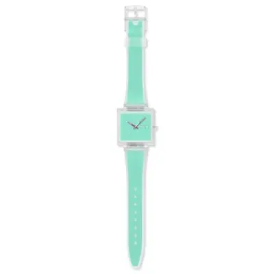 Montre Swatch SO38K702 - WHAT IF...SEE THRU MINT? — photo 2