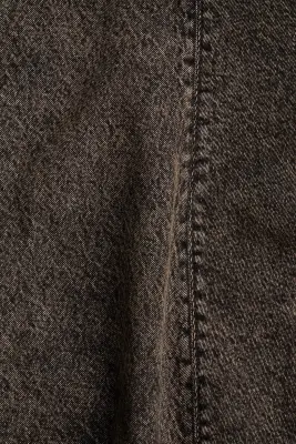 Jupe évasée en denim - Marron foncé/délavé — photo 2