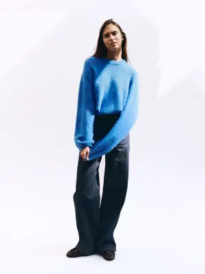 Jean évasé LUPINE - Bleu foncé — photo 2