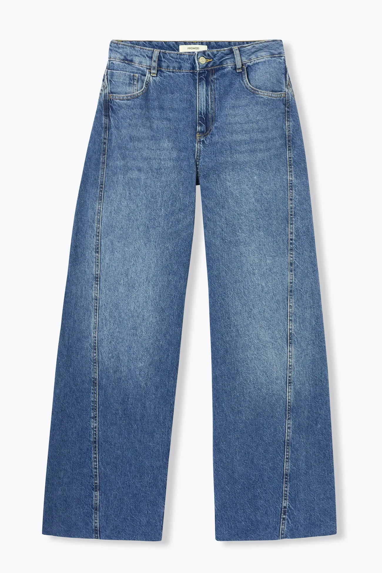 Jean large 100% coton Femme