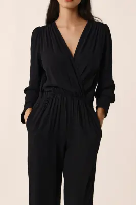 Combi pantalon Rafou Noir — photo 4