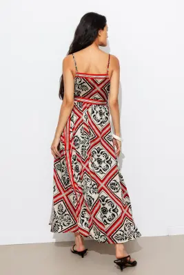 Robe longue imprimée Femme — photo 4