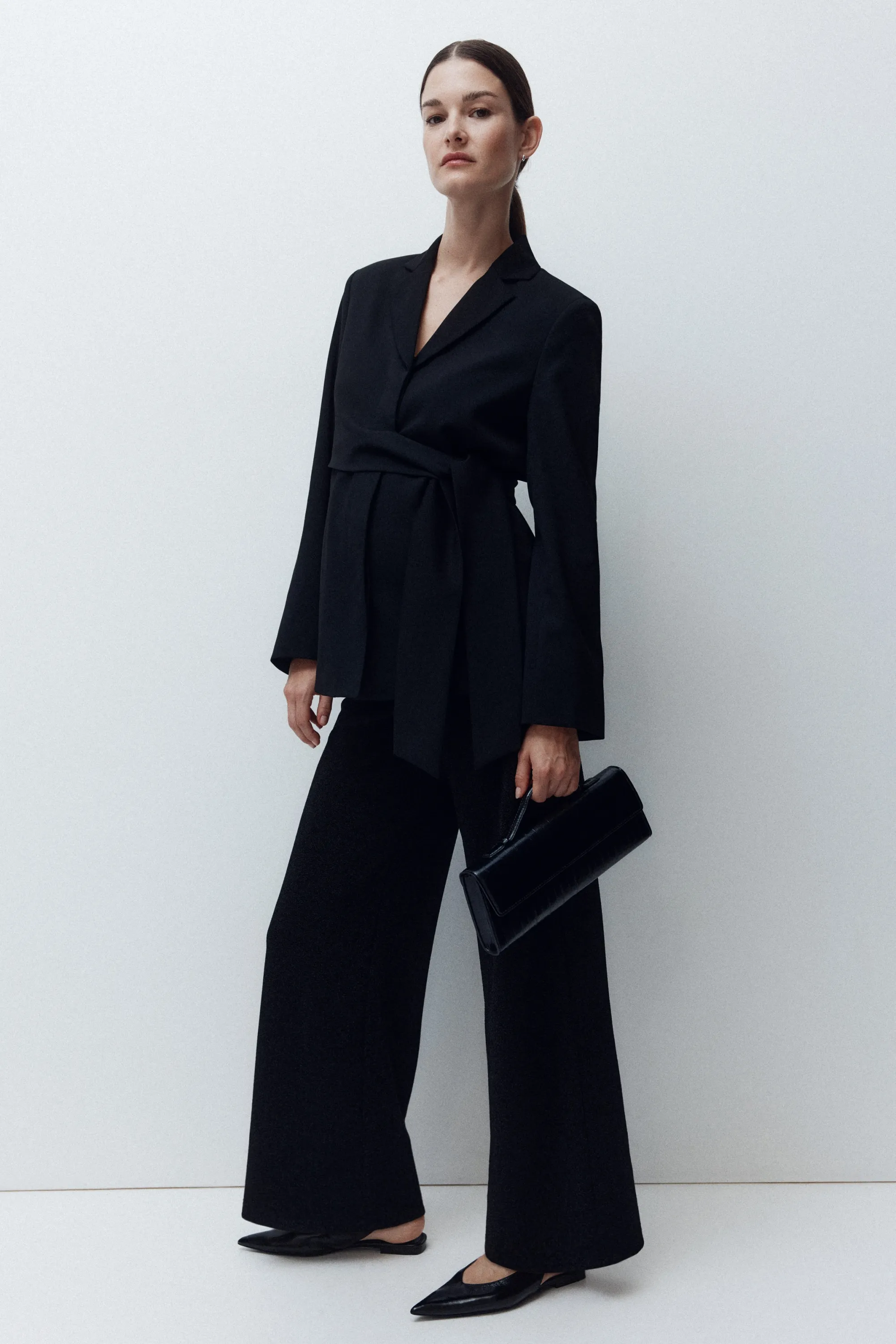 MAMA Pantalon droit - Noir