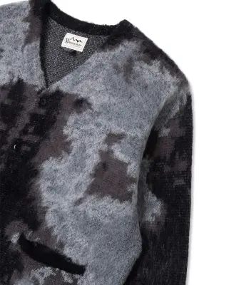 Blurry Jaquard Cardigan Black — photo 3