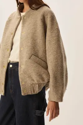 Veste maille Hildou Loup — photo 2