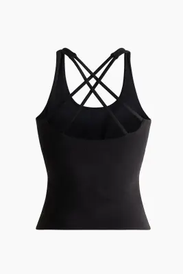 Débardeur de sport SoftMove™ - Noir — photo 4