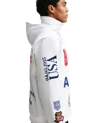 x VAA USA Woven Staff Jacket White — photo 3