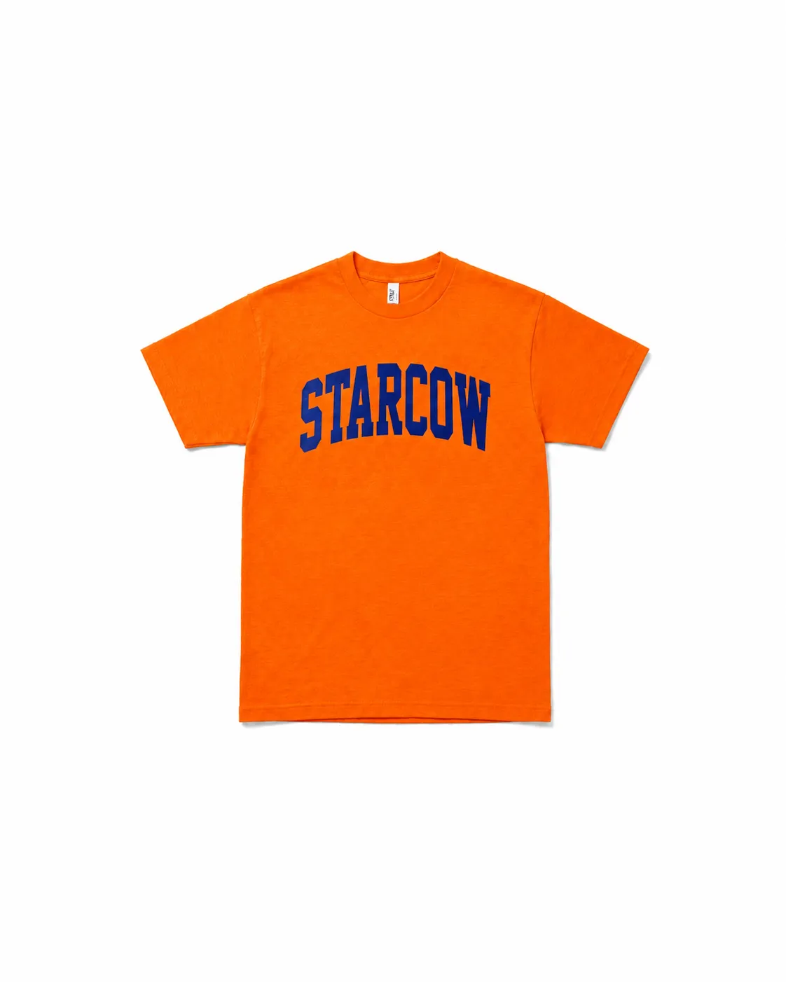College Tee Tangerine Cobalt