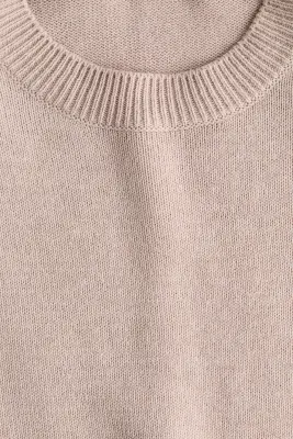 Pull à épaulettes - Taupe clair — photo 4
