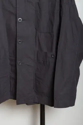 Casey Casey – HIGA TRAVAIL JACKET PIGMENT WAX 26HV418 – BROWN — photo 4