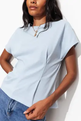 T-shirt à pinces Femme — photo 2