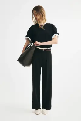 Pantalon chic - Noir — photo 2