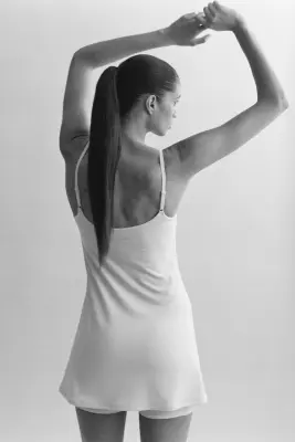 Robe de tennis SoftMove™ - Ivoire — photo 3
