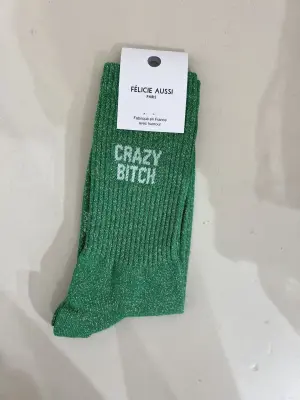 Chaussettes Crazy Bitch - Félicie Aussi — photo 4