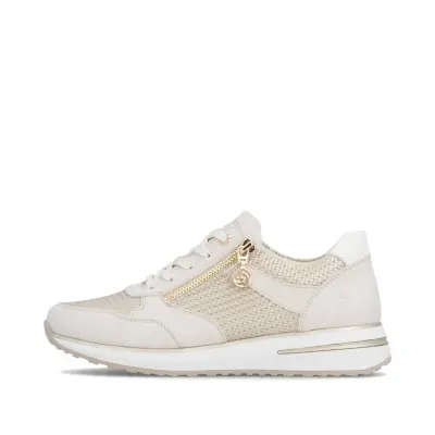 Baskets Remonte D1G08-60 Blanches - Lacets Grande Pointure Femme — photo 2