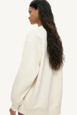 Sweat oversize - Beige clair — photo 2