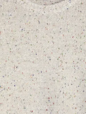 Pull épais - Blanc cassé — photo 4