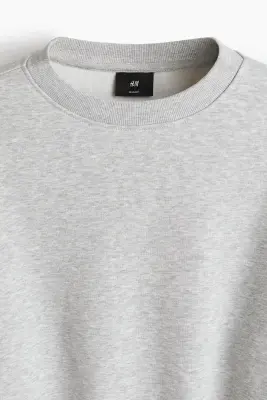 Sweat Loose Fit - Gris chiné — photo 3