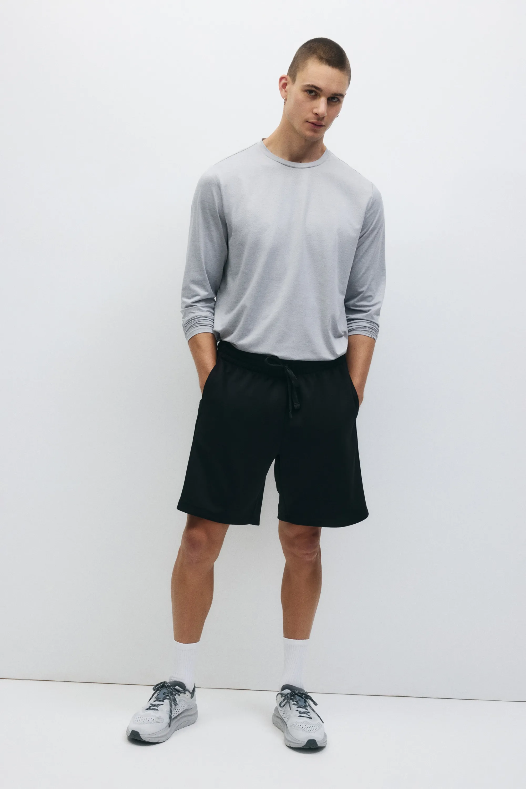 Short de sport Regular Fit DryMove™ - Noir