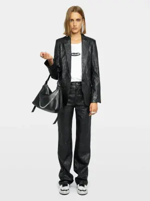 Blazer Valse Cuir — photo 1