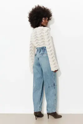 Jean taille haute Femme — photo 7