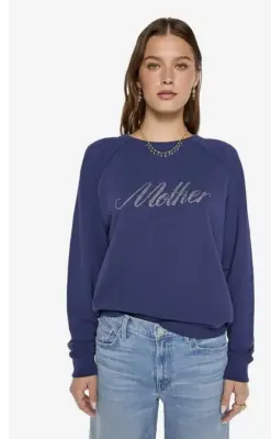 Nouveau ! MOTHER Sweat The Biggie Concert Shine Time Mother Strass COMING SOON ! PRÉCOMMANDE !