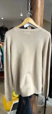 Pull homme beige Yves Saint Laurent — photo 5