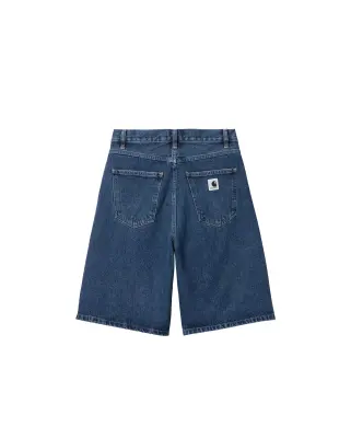 Short Brandon Blue Stone Washed Femme — photo 3