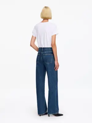 Jean ample CORAL - Bleu foncé — photo 2