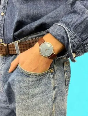 CHEZ MAMAN LA TERTIO FADED DENIM — photo 3